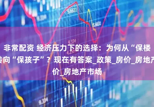 非常配资 经济压力下的选择：为何从“保楼市”转向“保孩子”？现在有答案_政策_房价_房地产市场