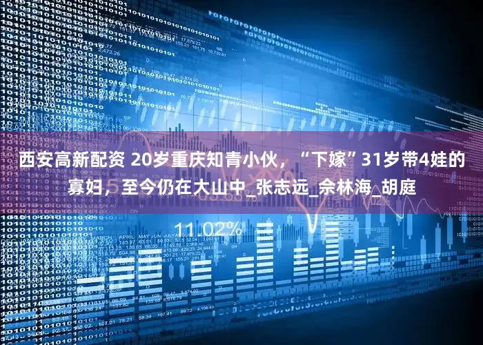 西安高新配资 20岁重庆知青小伙，“下嫁”31岁带4娃的寡妇，至今仍在大山中_张志远_佘林海_胡庭